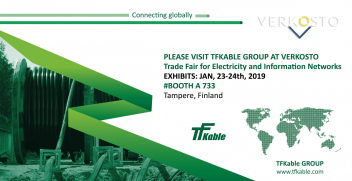TFKable Group at Verkosto trade show, Tampere, Finland