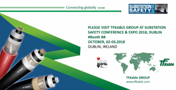 TFKable Group will be presenting LV, MV and HV cables and its offshore capabilities through JDR Cables Systems at the Substation Safety Conference & Expo 2018, Dublin.