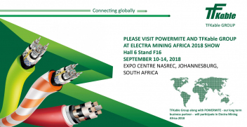 TFKable Group and POWERMITE at Electra Mining Africa show 