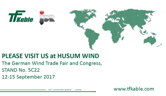 TFKable and JDR to present at HUSUM WIND